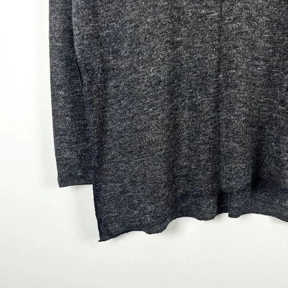Aritzia Wilfred Womens Small Sherbrooke Sweater Grey Black V Neck Pullover - Picture 5 of 5